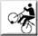 Piktogramm Radsport