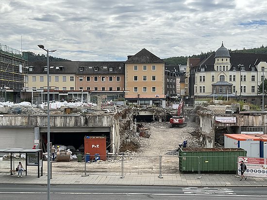 Abriss Schillerplatz 13.07.2022