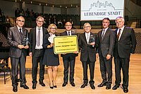 Auszeichnung in der Hamburger Elbphilharmonie für lebendigste Städtepartnerschaft 