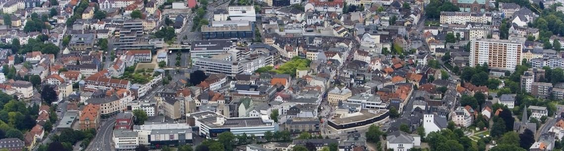 Luftbild Iserlohn City.