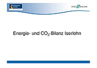 Titelbild Energie- und CO2-Bilanz