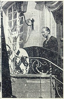 Die Schriftstellerin Josefa Berens-Totenohl bei der Einweihung des „Hauses der Heimat“ in Iserlohn, Juli 1937 (IKZ vom 05.07.1937 / Stadtarchiv Iserlohn)
