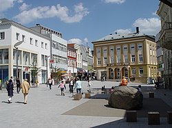 Das Bild zeigt den Alten Rathausplatz