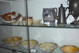 Das Bild zeigt die Abteilung Archäologie des Hemberg-Museums