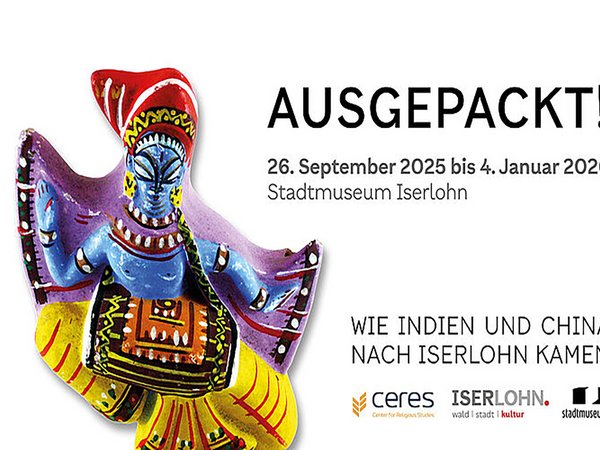 Die Sonderausstellung zeigt indische Tonfiguren und Stoffpuppen sowie Kunsthandwerk aus China.