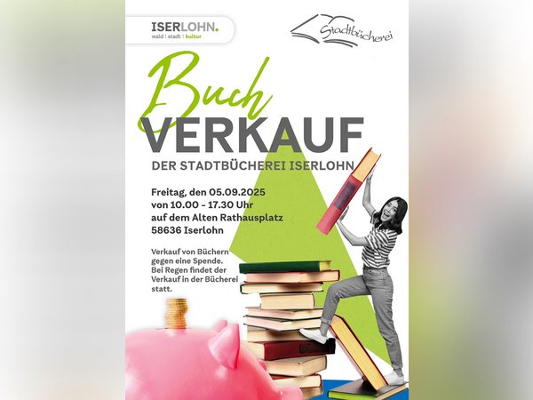 Hunderte Bücher, CDs und Filme stehen zur Auswahl