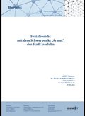 Das Bild zeigt die Titelseite des Sopzialberichtes 2014