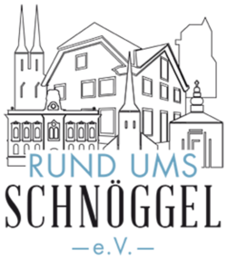 Das Bild zeigt das Logo des Vereins Rund-ums-Schnöggel e.V.