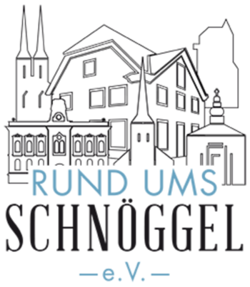 Das Bild zeigt das Logo des Vereins Rund-ums-Schnöggel e.V. 