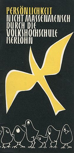 Programmheft der VHS Iserlohn für das Wintersemester 1956/57 (Stadtarchiv Iserlohn)