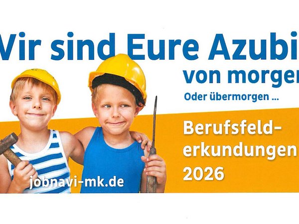Unternehmen werden gesucht, die eintägige Beurfsfelderkundungen für Schülerinnen und Schüler zur Verfügung stellen.