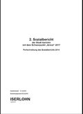 Das Bild zeigt die Titelseite des Sopzialberichtes 2017