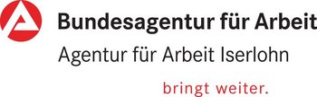 Das Bild zeigt das Logo der Bundesagentur für Arbeit, Agentur für Arbeit Iserlohn