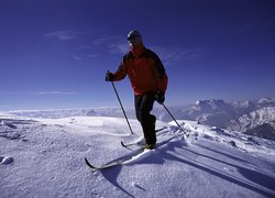 Skifahrer