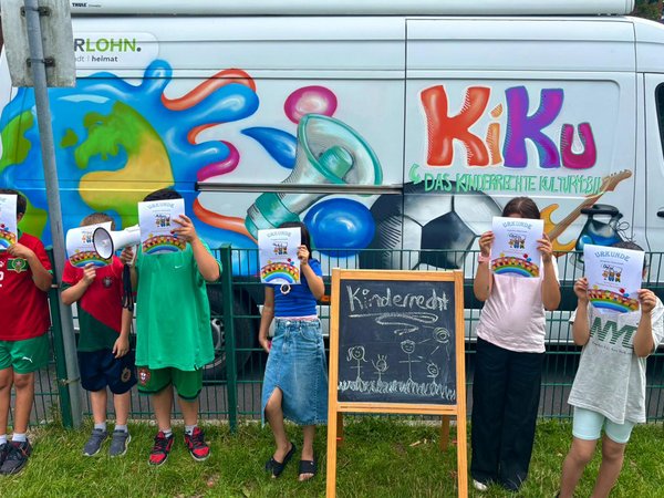 Kinderrechte-Kulturmobil ist Förderprojekt des Monats