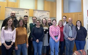 Das Bild zeigt den Arbeitskreis der kommunalen Archive im Märkischen Kreis am 19. März 2025 im Stadtarchiv Iserlohn (Foto: Anastasiia Zhukova / Stadtarchiv Iserlohn)