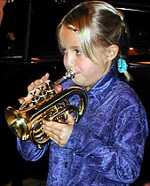 Kindertrompeten - gespendet vom Freundeskreis
