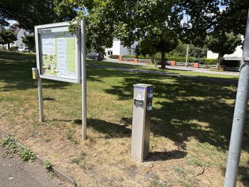 Das Bild zeigt den Wohnmobilstellplatz Seilerblick.