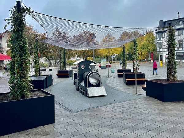 Einzigartiges Pilotprojekt zur Abkühlung innerstädtischer Hitzeinseln: der "Kühle Fleck Iserlohn".