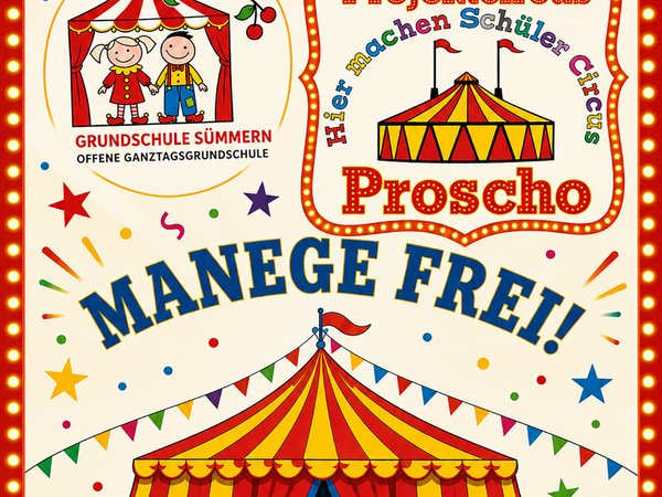 Die Kinder der Grundschule Sümmern schlüpfen im Rahmen des Zirkusprojekts für eine Woche in die Rolle von Artistinnen und Artisten. 