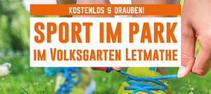 Das Bild zeigt einen Ausschnitt des Plaktes zu Sport im Park