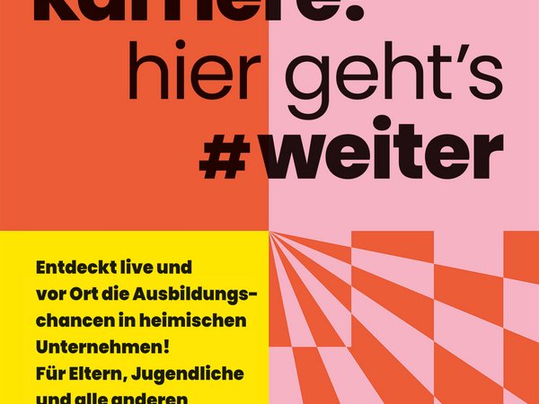Poster zu „bock auf Karriere? hier geht es #weiter“ 2026