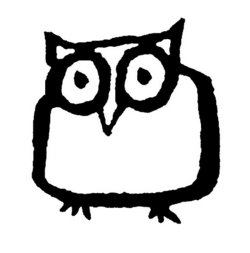 Das Bild zeigt das Logo des Seniorenbeirates in Form einer Eule.