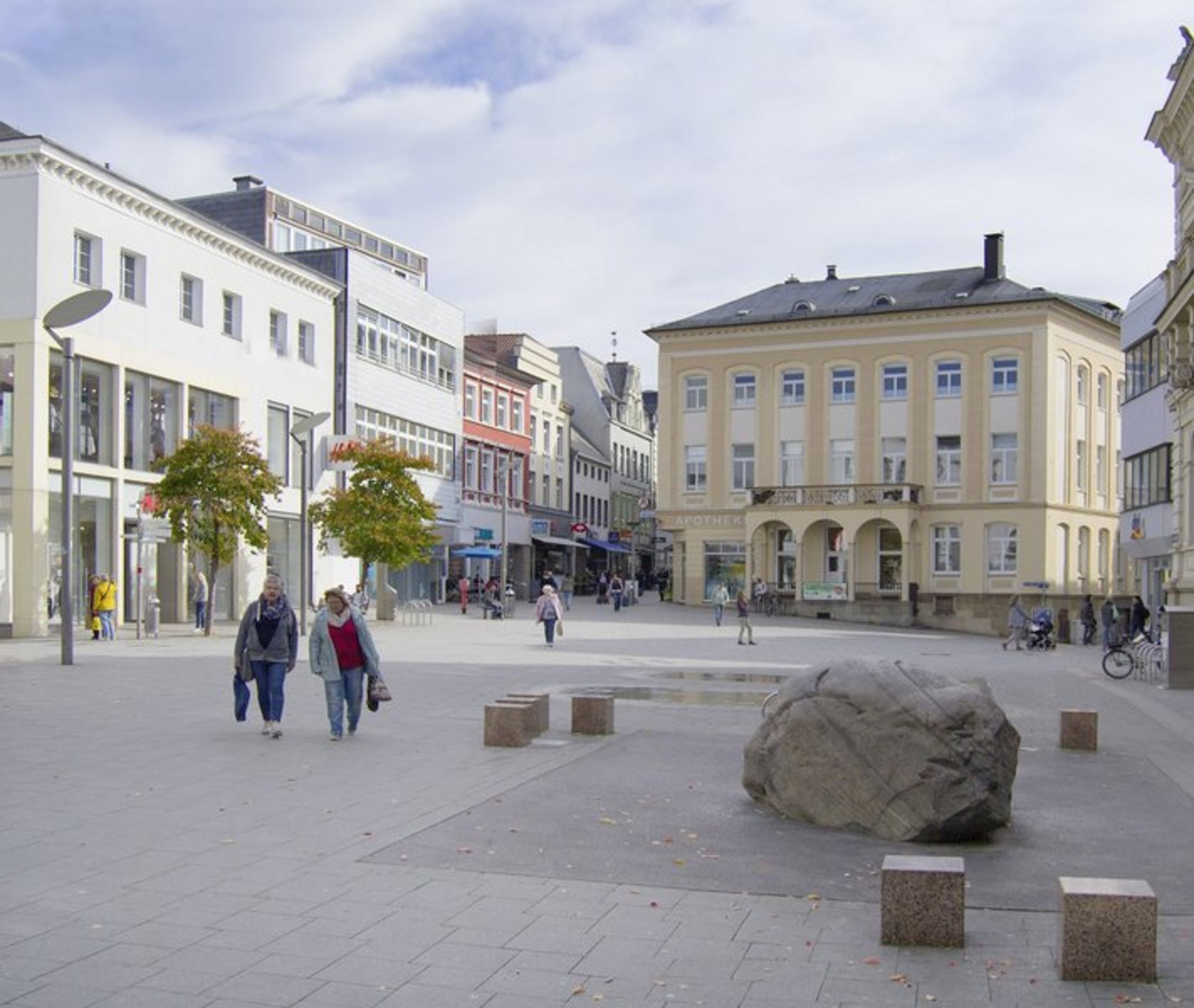 Das Bild zeigt die Iserlohner Innenstadt