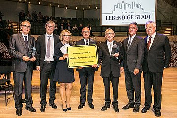 Auszeichnung in Hamburg / Foto:  © Stiftung „Lebendige Stadt“