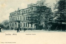 Abbildung:Kaiserliches Postamt in Iserlohn, ungelaufene Postkarte – Verlag Ernst Bischoff, Iserlohn, um 1902 (Stadtarchiv Iserlohn) 