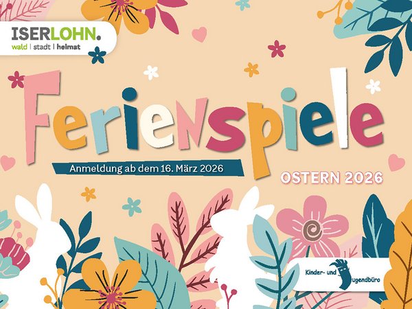 Ab dem 16. März können Eltern ihre Kinder für die Iserlohner Osterferienspiele anmelden.