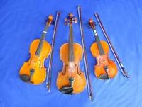 Violine und Kinderviolinen