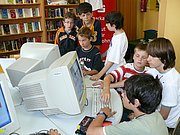 Internet-Platz in der Kinder- und Jugendbücherei