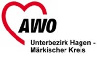 Das Biod zeigt das Logo der AWO Unterbezirk Hagen-Märkischer Kreis