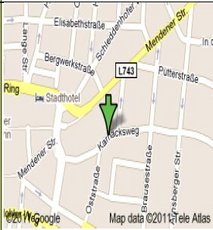 Lageplan des JuZ