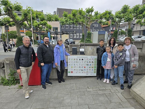 Kommunikationstafel für Spielplatz