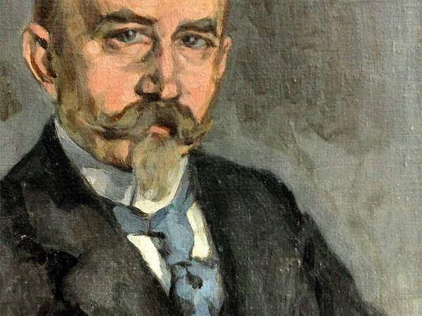 Ludwig Schröder (1863–1934), Iserlohns erster offizieller Stadtarchivar, schmückt das Cover des neuen Programms von Stadtarchiv und der Volkshochschule als Kooperationspartner.