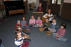Foto von der musikalischen Früherziehung