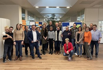 Das Bild zeigt Teilnehmende des Netzwerks „Inklusion in Iserlohn und Umgebung“