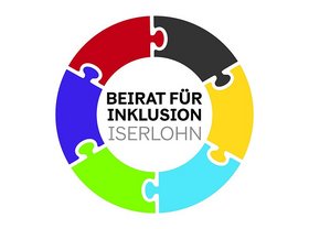 Das Bild zeigt das Logo des Beirates für Inklusion.