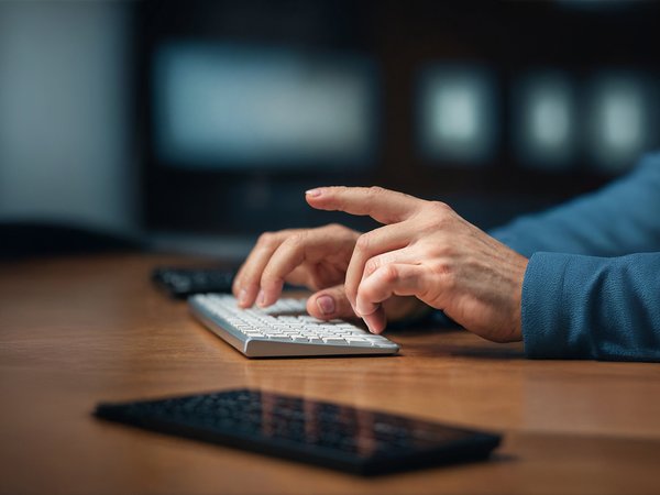 Die 10-Finger-Tastschreibmethode erhöht die Schreibgeschwindigkeit an der PC-Tastatur.