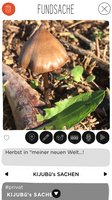 Das Bild zeigt ein Beispiel für die Arbeit mit der App"#stadtsache. 