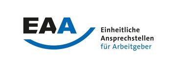 Das Bild zeigt das Logo des Einheitlichen Ansprechstelle für Arbeitgeber - Fachberater für Inklusion (EAA)