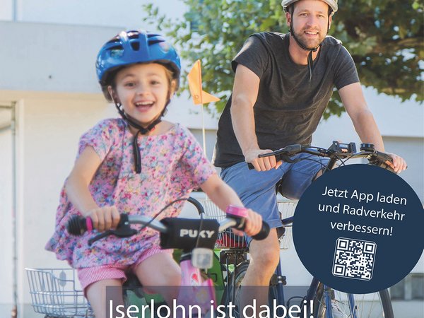 Ab sofort können sich Iserlohnerinnen und Iserlohner zum Stadtradeln anmelden und Teams gründen.