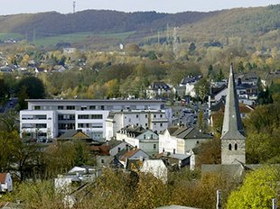 Das Bild zeigt einen Ausblick über Iserlohn