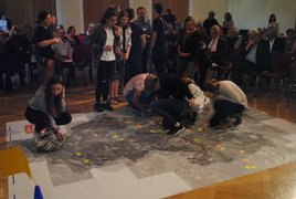 Vorstellung des Stadtentwicklungskonzeptes im Goldsaal der Schauburg