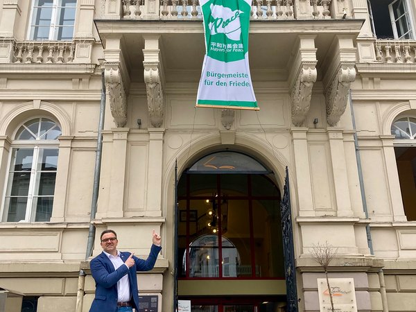 Flaggentag der „Mayors for Peace“