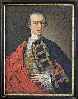 Mutmaßliches Porträt von Dr. Johann Caspar Lecke, Gemälde im Stadtmuseum Iserlohn (Foto: Rainer Danne) 