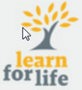 Logo "learn for life"