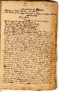 Tagebuch aus der Zeit J. J. Kruses Festungshaft in Magdeburg, 1834